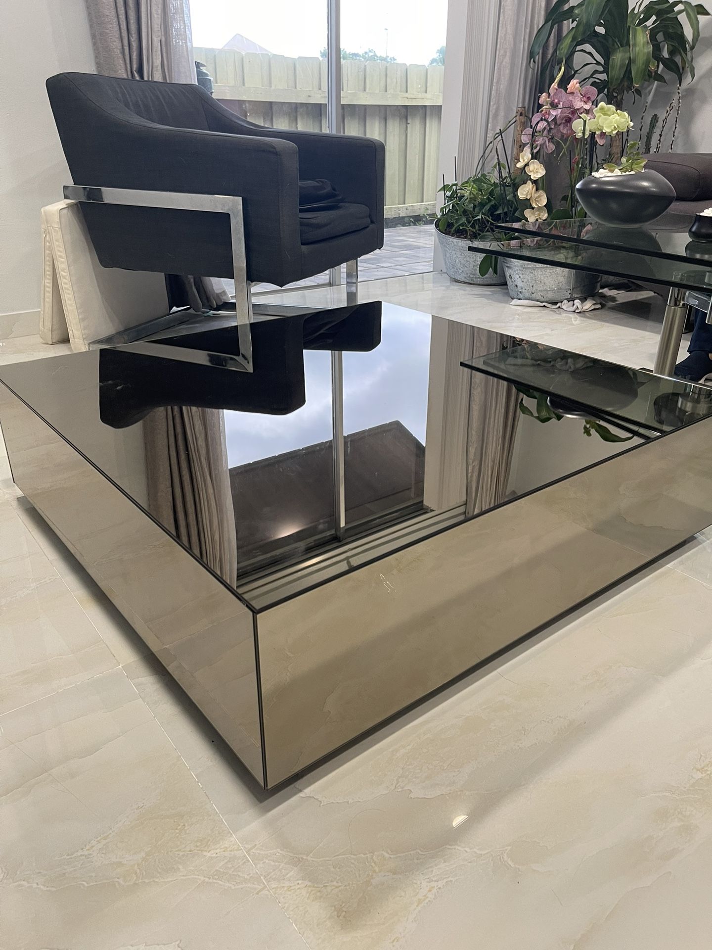 Mirror Coffee Table