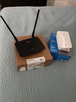 Linksys Internet Router And Range Extender