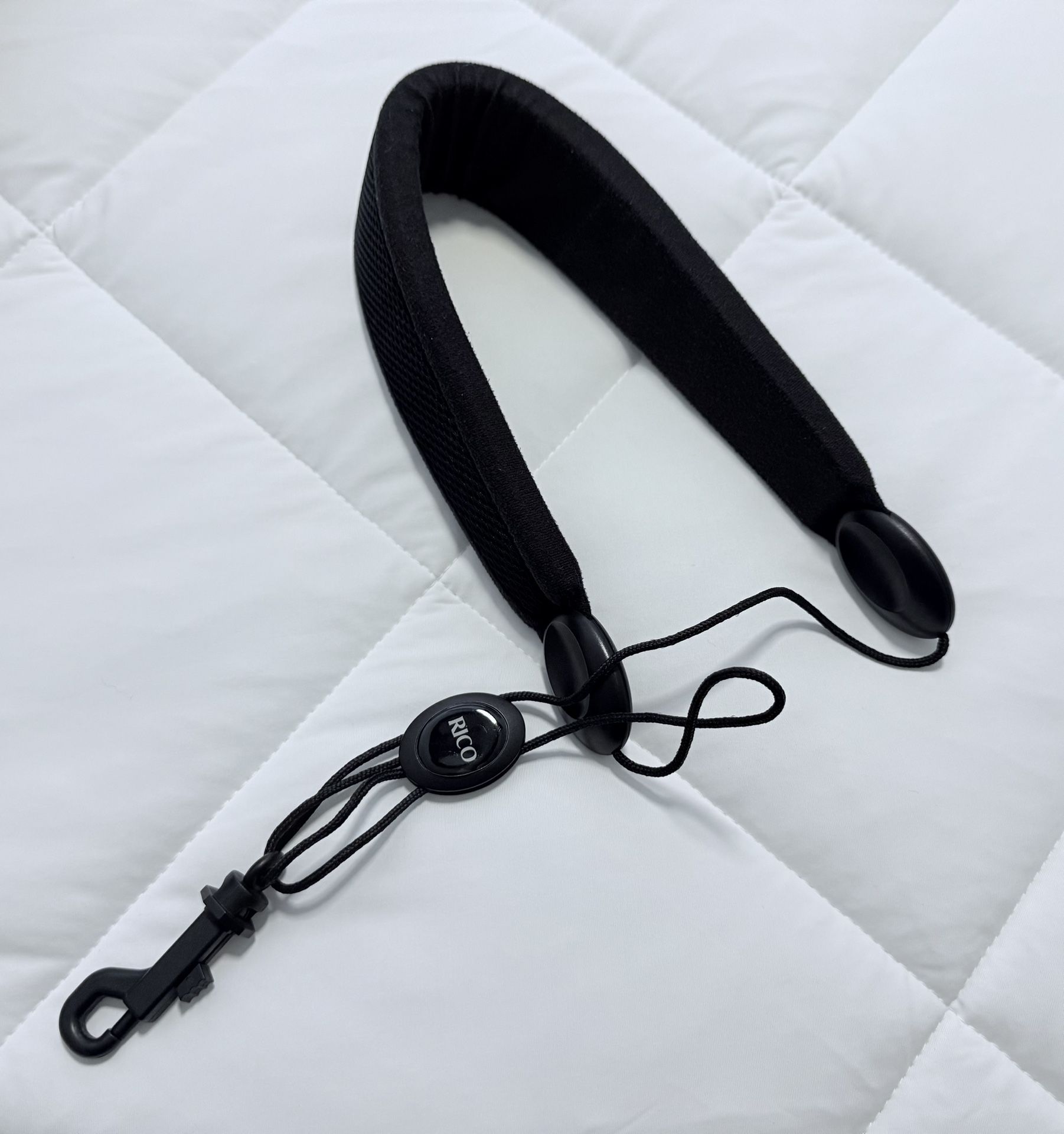 Rico Padded Soprano/Alto Sax Strap with Plastic Snap Hook 