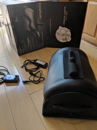 Price Drop: Cowgirl Premium Sex Machine, Display from LAUNCH PARTY