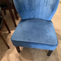 Velvet Nautica accent Chair