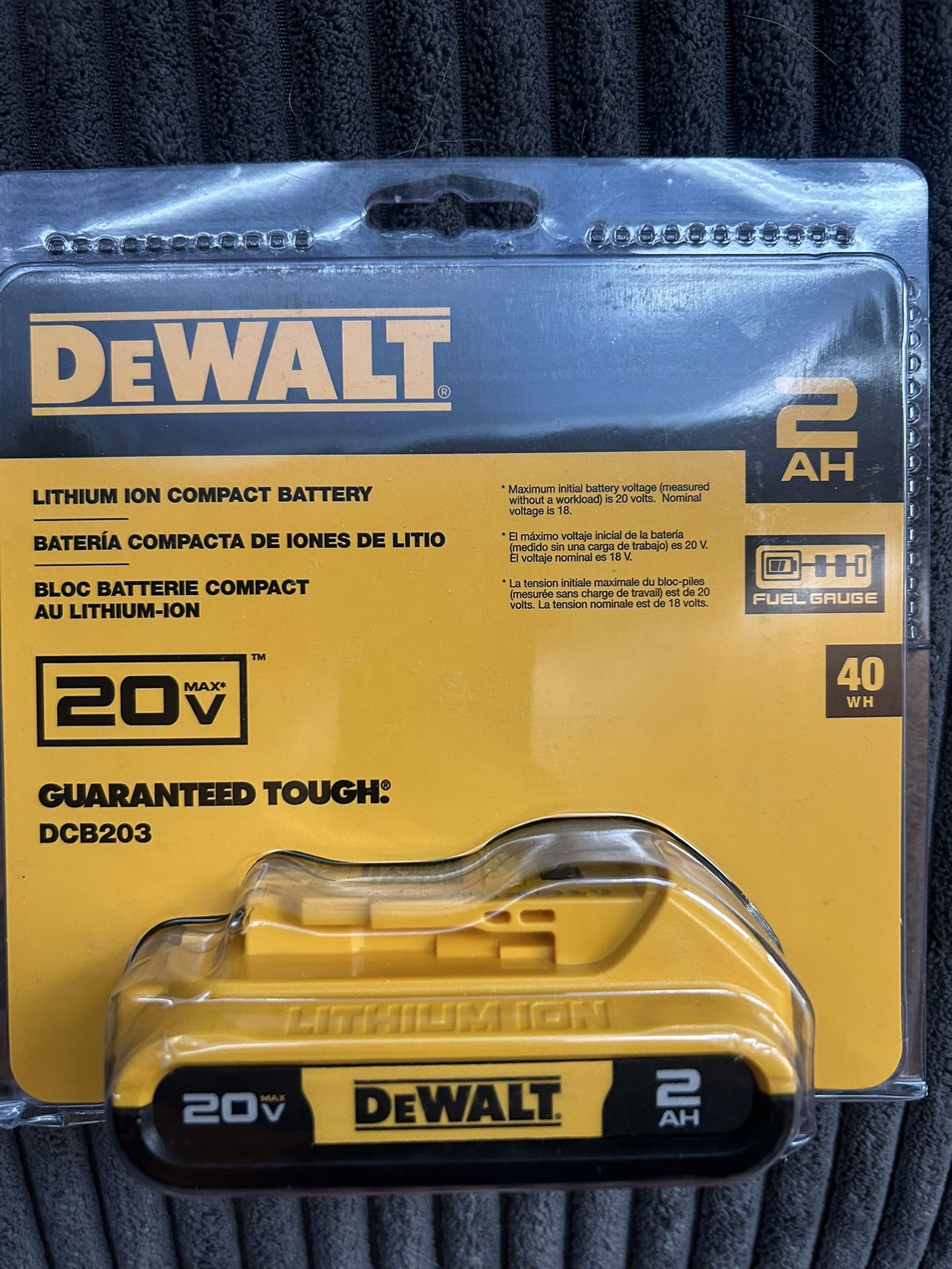 Dewalt 20v Battery Pack