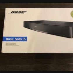 Bose Solo 15 Series II TV Sound System/Bluetooth speaker