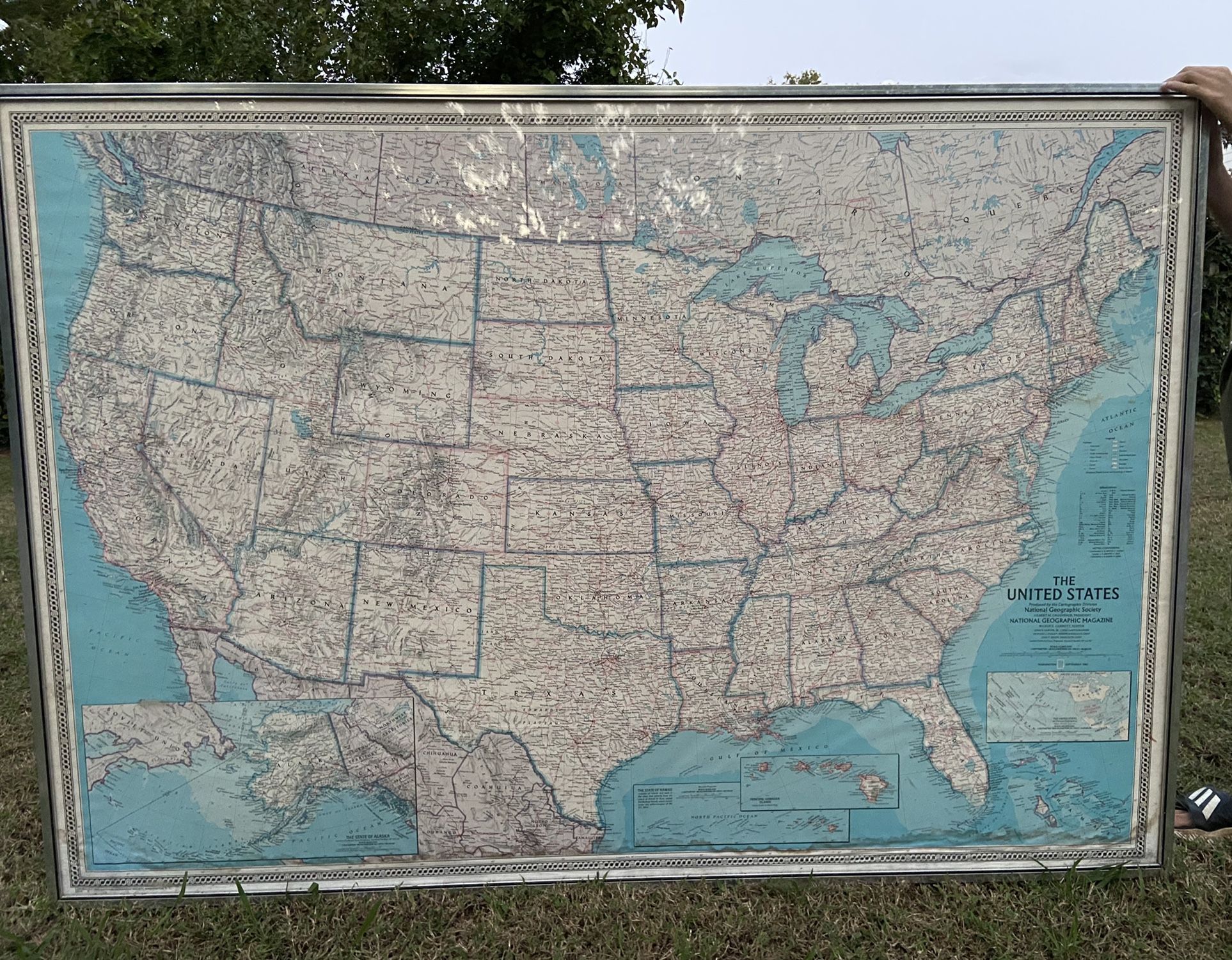 Very Large United States Map