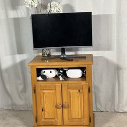 Multi-Purpose Solid Wood Cabinet * TV Stand * Microwave Stand * 