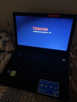Toshiba Satellite Laptop Window 10