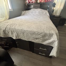 Bed Frame With 25 Drawers 