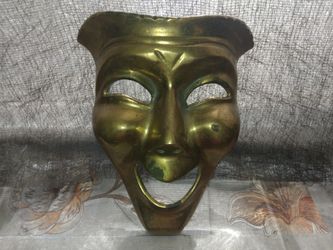 Caras De Decoración De Bronce Para Pared