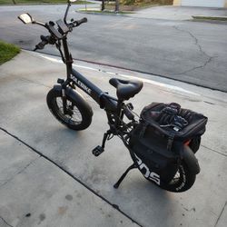 Solebike Black SF23 Folding E Bike