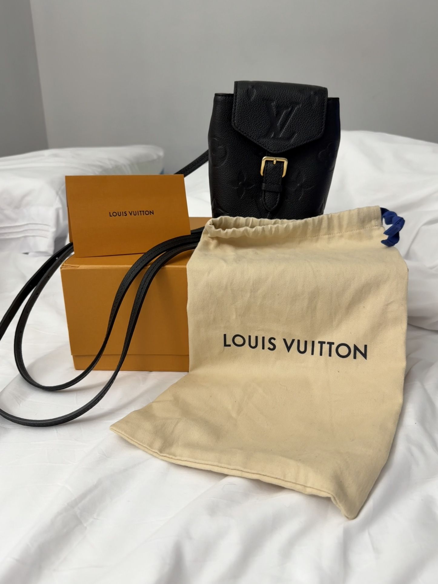 Louis Vuitton Tiny Emprinte Black Backpack