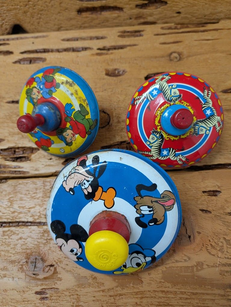 Vintage Tin Tops. All 3 $50 Or $20 Each