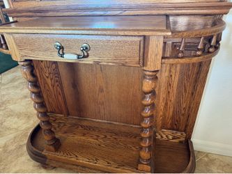 Entryway coat rack