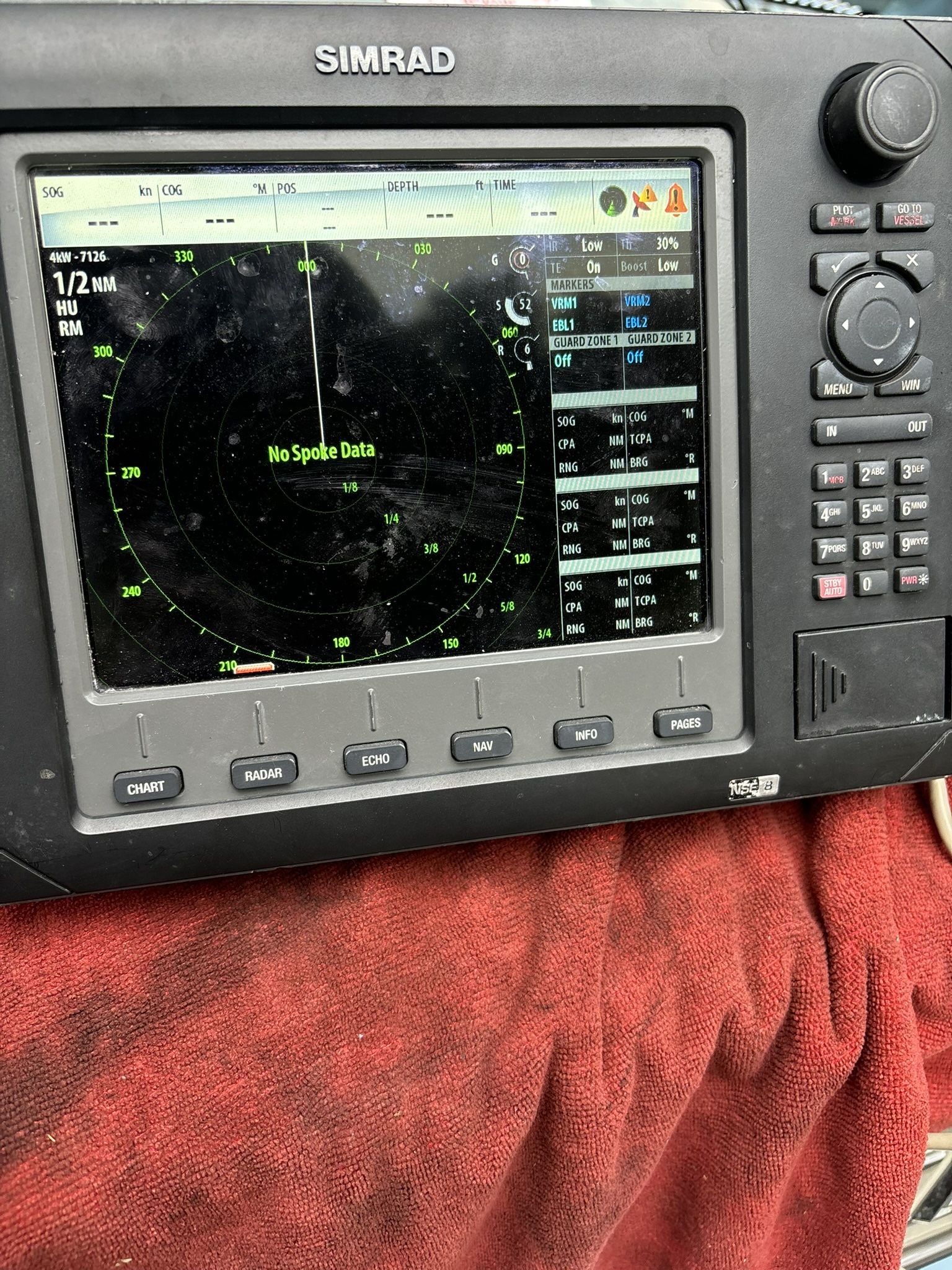 “SIMRAD” RADAR , CHARP , FISH FINDER , Etc