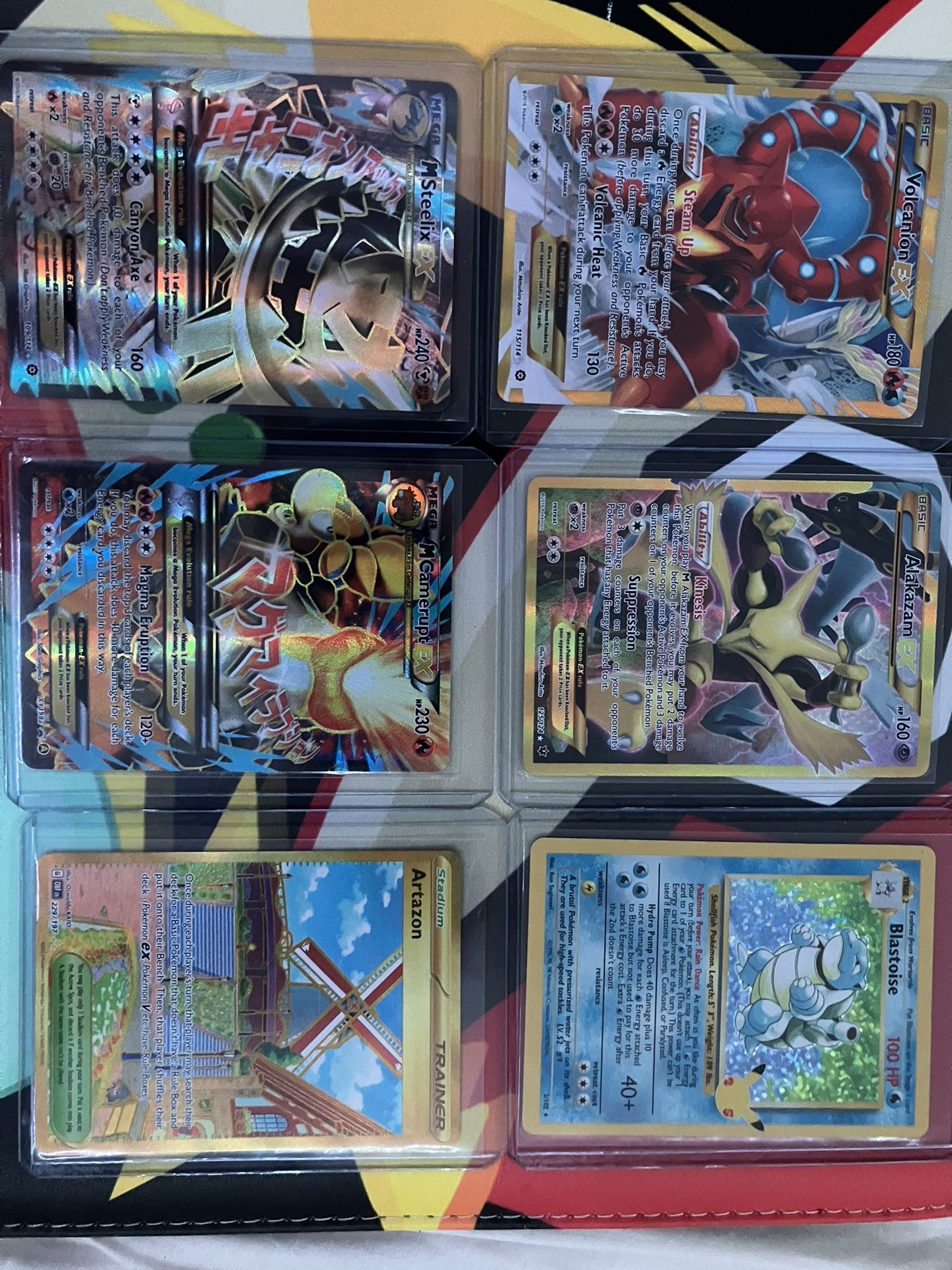 Pokémon EX’s V’s And Vmax Cards