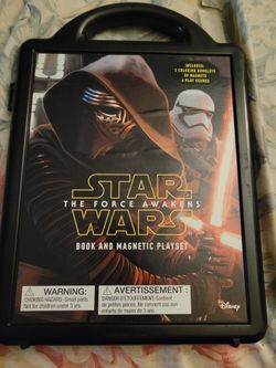 Star Wars The Force Awakens Book And Magnetic Play Set