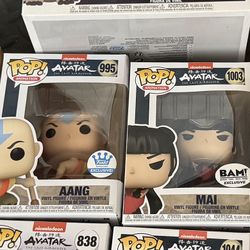 funko avatar lot exclusive 