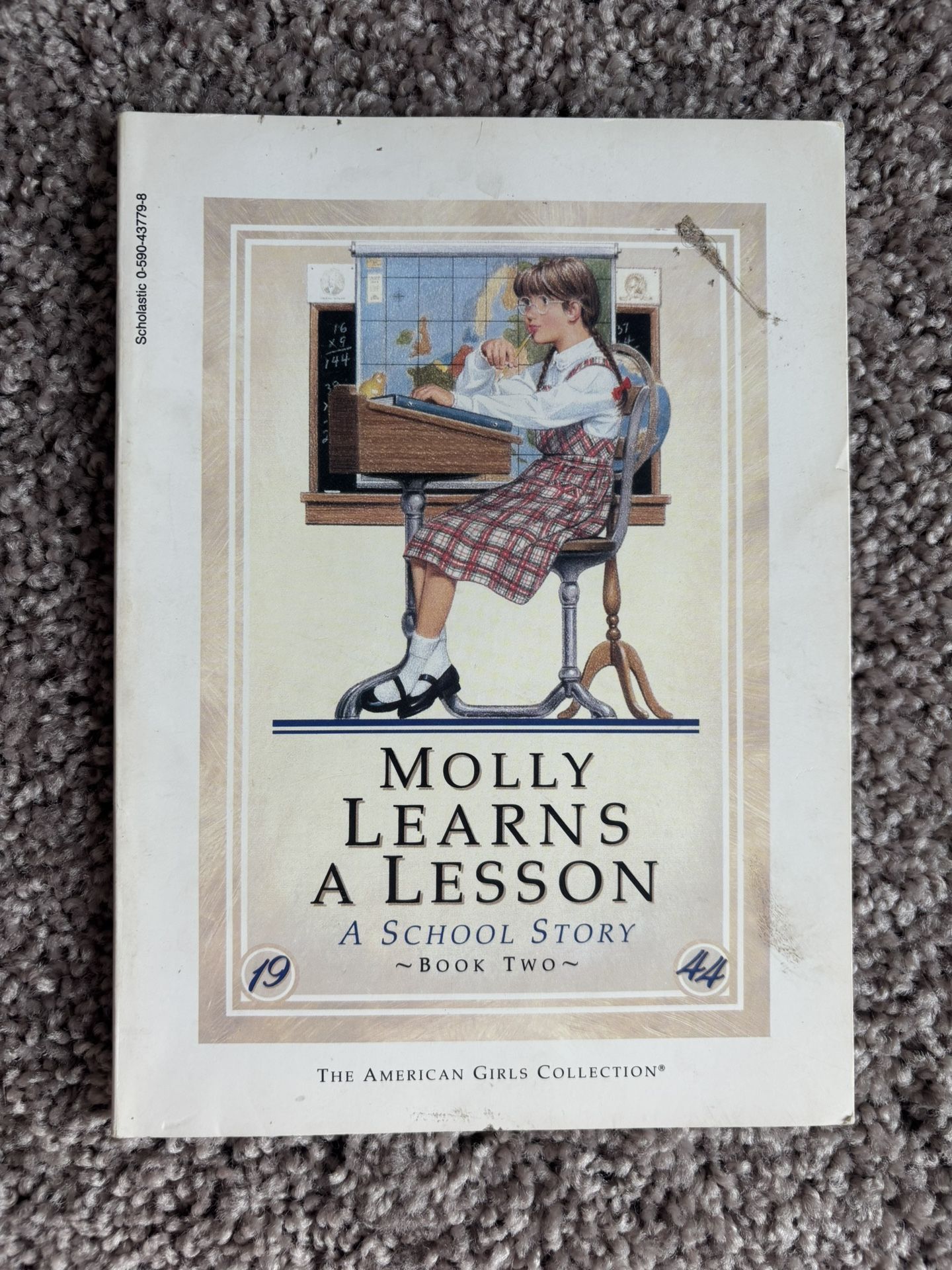 American Girl “Molly Learns A Lesson” Book