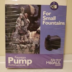 Beckett Fountain Pump for Small Fountains