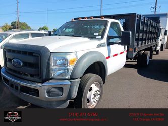 2016 Ford F550 Super Duty Regular Cab & Chassis
