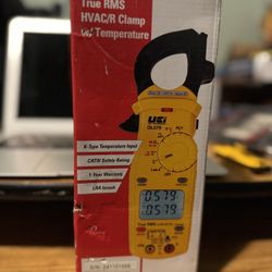 True RMS HVAC/R Clamp With Temperature
