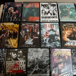 10 DVD Videos For Car Audio Or DVD Player New Condition $20firm Price Today Only Pickup Only Serious Buyers Please Please 