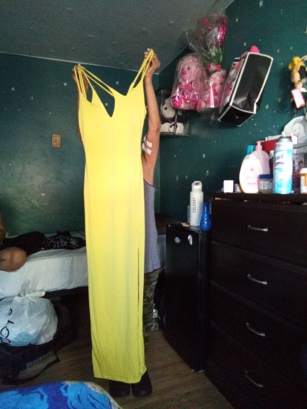 Yellow Dress Size Medium