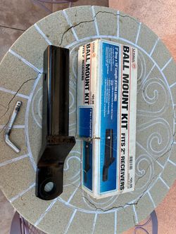 Trailer towing - Slide in 2” receiver. Like new.