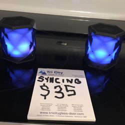 Syncing bluetooth speakers