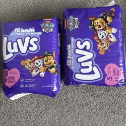 Luvs Diapers Size 5