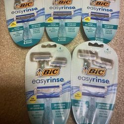 5 Bic Disposable Razor