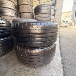235/45/17 Bridgestone Potenza S007A Like New Tread (2)