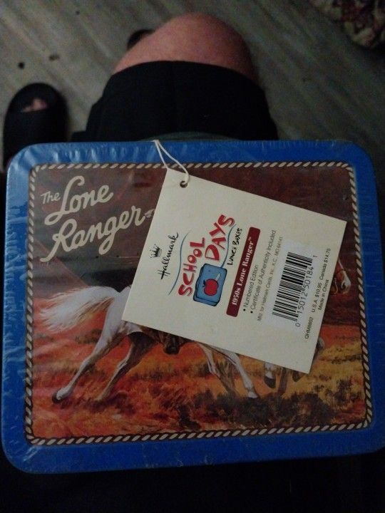 The Lone Ranger Lunch Box Antique 