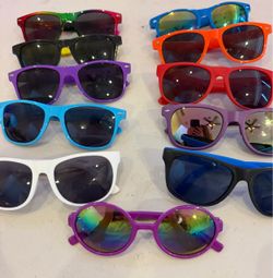 11 Pair Kids/Teen Sunglasses Lot – Assorted Colors & Styles