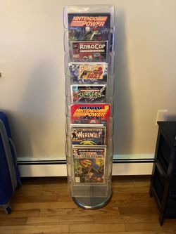 Comic book magazine rack