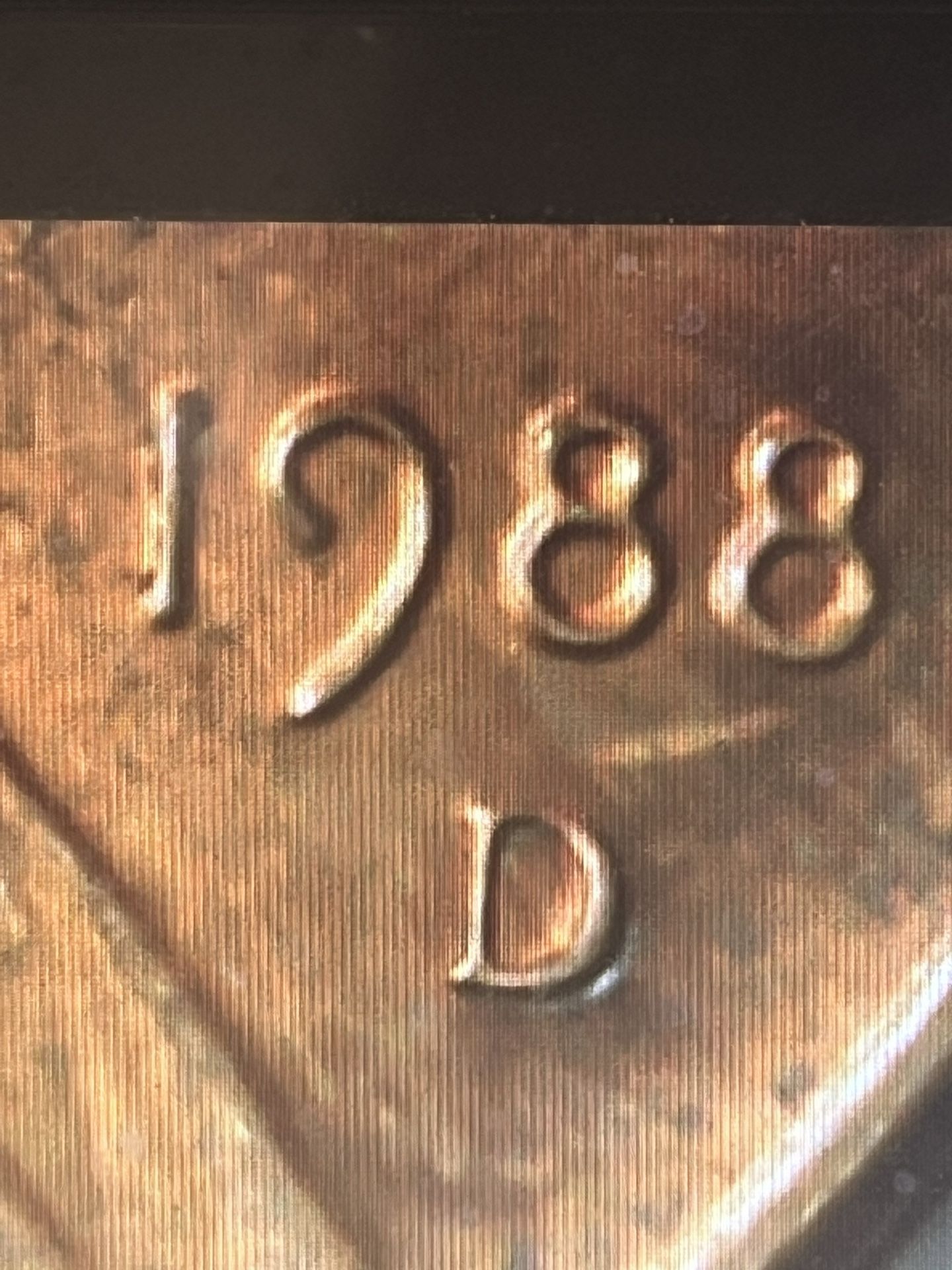 10 / 1988 D Penny With Doubles