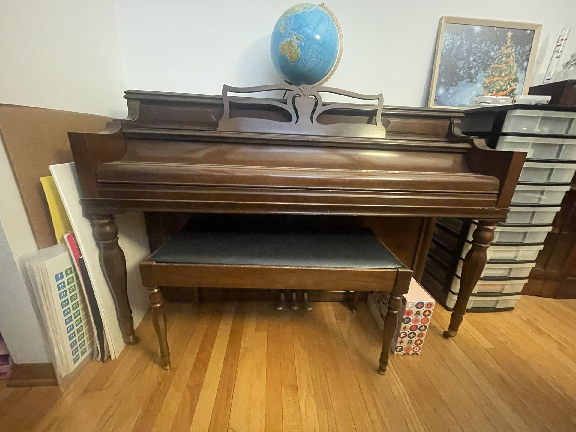 1973 Knabe Piano And Bench