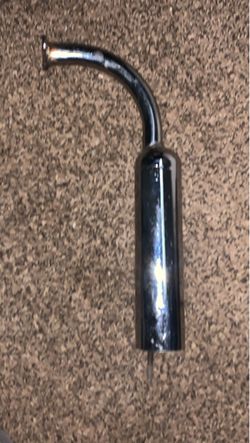 Motorized bicycle exhaust