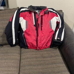 Size Large Spider X Static Insulation Jacket.