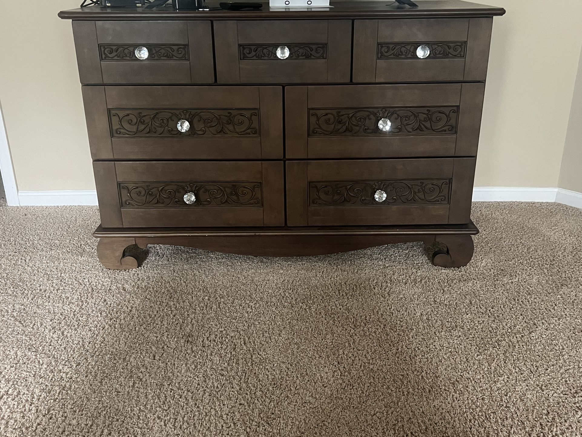 Brown Dresser