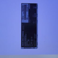 Xbox One Model 1540