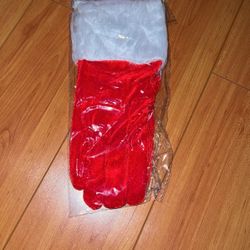 Red Santa Gloves