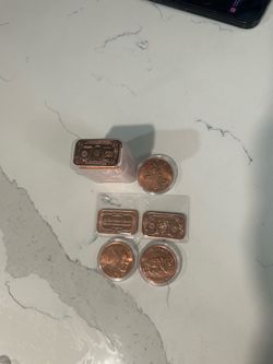 Copper Rounds and Bars Collection