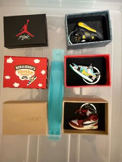 Mini Sneaker Keychains