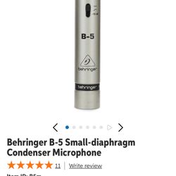 Behringer B-5 Small-diaphragm Condenser Microphone
