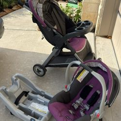 Stroller - Infant car Seat - Graco Travel System – Great Condition! 🍼🚗
