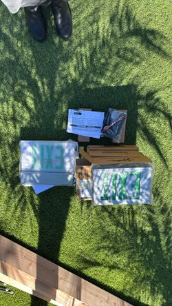 Lot Of 4 Exit Signs LED 