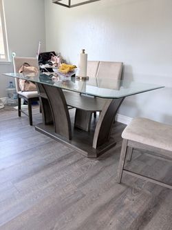 Glass table