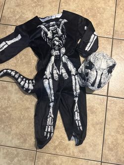 Kids Skeleton Halloween Costume with Mask