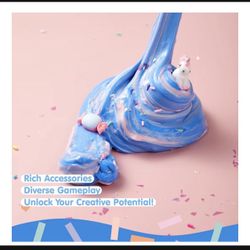 Slime Party Favors, Bubblegum Unicorn Slime - 8 oz., Soft, Non-Sticky, Mess-Free, Stress Relief, and Safe - Toys for Kids Classroom Reward, Boys and G