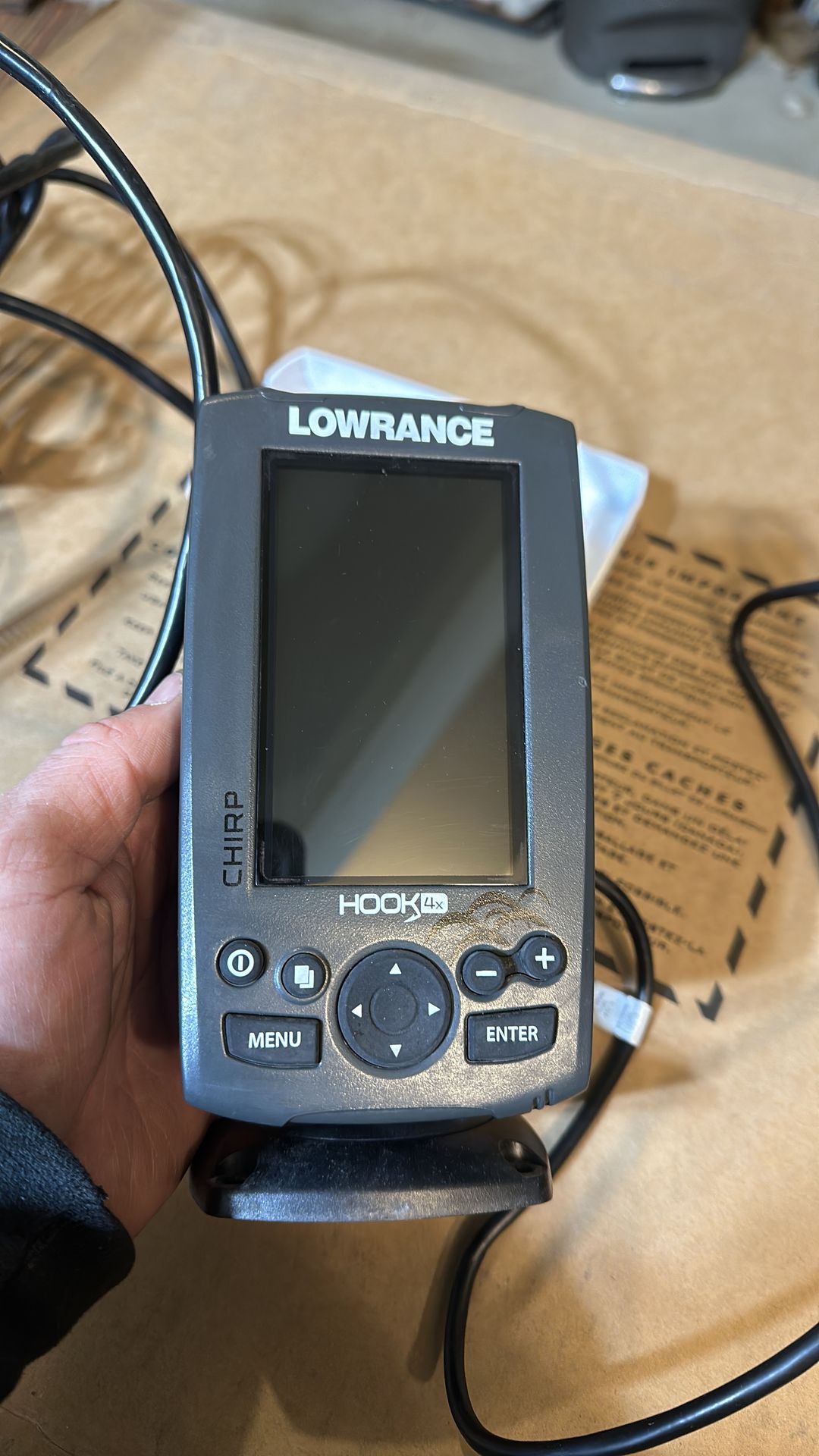 Lowrance fish finder